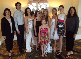Charmaine Contestants at the Awards Banquet