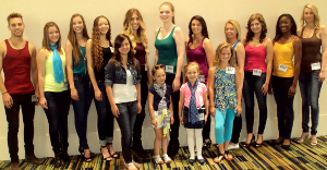 Charmaine Contestants in Competition